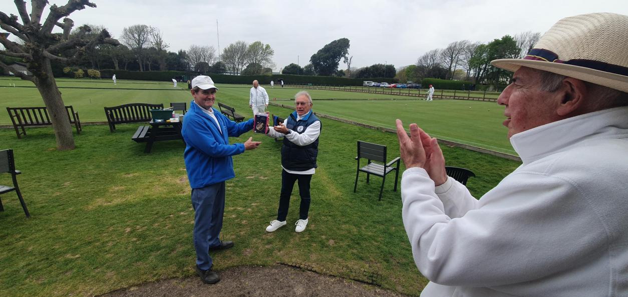 GC singles 18th April: Division winner Richard
